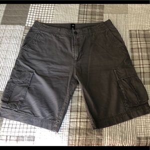 Gap Charcoal/Gray Cargo Shorts